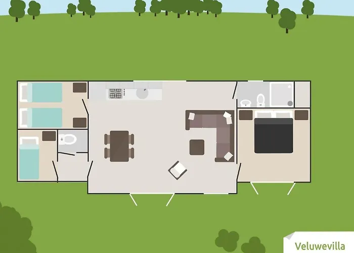 Prázdninový dům 6-person Veluwe - Copy - Voorthuizen